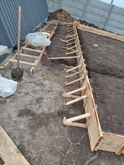 Устройство монолитной фундаментной плиты для будущего здания, фото 4